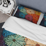 Mid Century Sunburst Serenade III - Duvet Cover Set