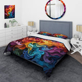 Opt Art Vibrant Illusions II - Duvet Cover Set