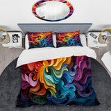 Opt Art Vibrant Illusions II - Duvet Cover Set