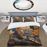 Brown Owl Overture I - Duvet Cover Set