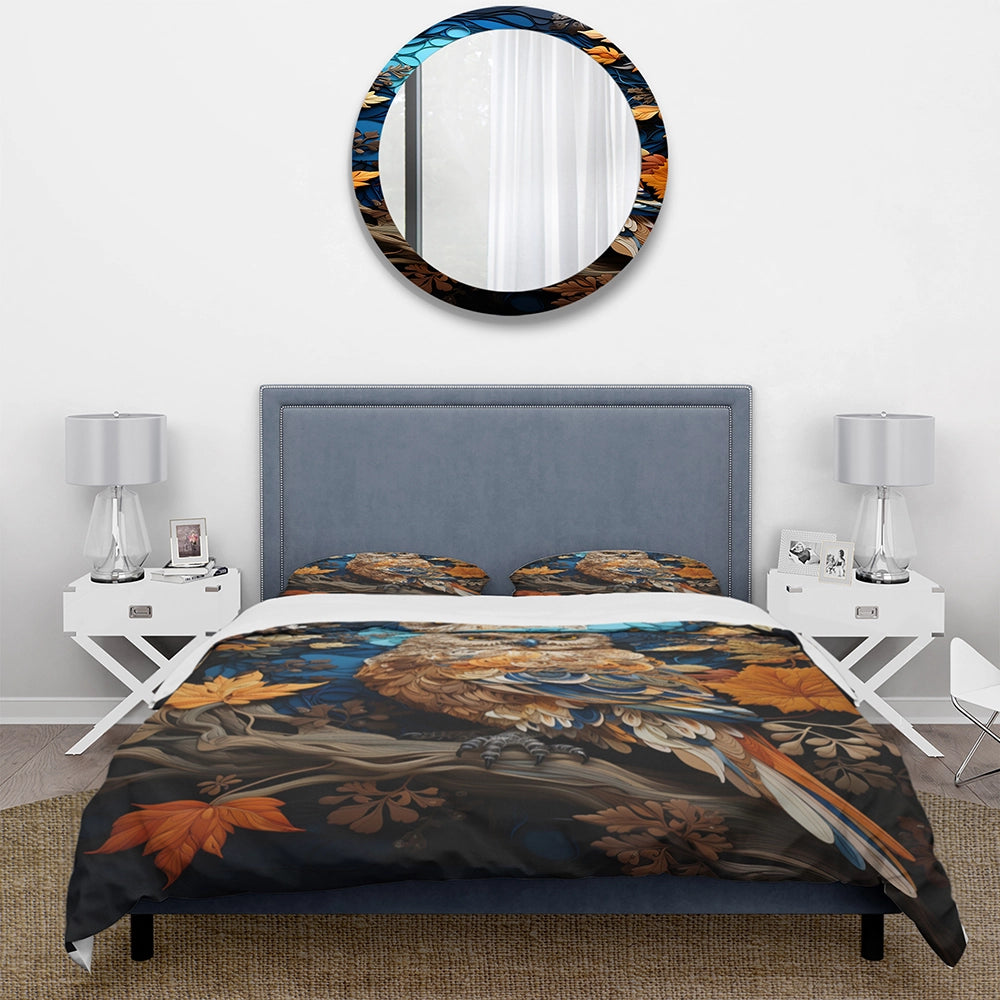 Brown Owl Overture I - Duvet Cover Set