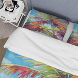 Popart Palm Trees II - Duvet Cover Set