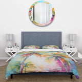 Popart Palm Trees III - Duvet Cover Set