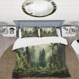 Pine Tree Forest - Duvet Cover Set