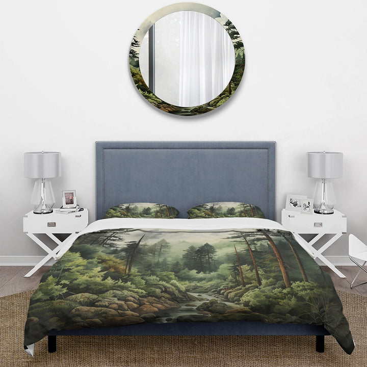 Pine Tree Forest - Duvet Cover Set