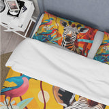 Pop Art Wildlife Zebra - Duvet Cover Set