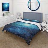 Pointillism River Majestic Cascade - Duvet Cover Set