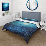 Pointillism River Majestic Cascade - Duvet Cover Set