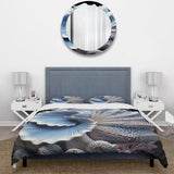 Blue Seashell Symphony - Duvet Cover Set