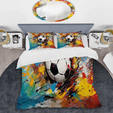 Abstraction Soccer Ball - Duvet Cover Set