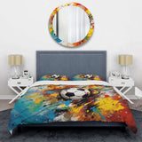 Abstraction Soccer Ball - Duvet Cover Set