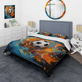 Soccer Ball Kaleidoscope I - Duvet Cover Set