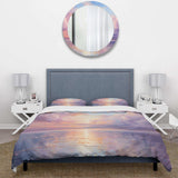 Sunset Cotton Candy Skies II - Duvet Cover Set