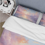 Sunset Cotton Candy Skies II - Duvet Cover Set