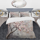 Blossom Tree Whispers Of Pink I - Duvet Cover Set