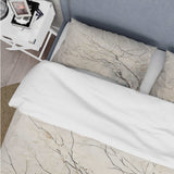 Tree Monochrome Whispers Of Beige - Duvet Cover Set