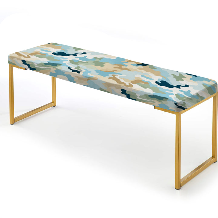 Oasis Camouflage Blend - Upholstered Accent Bench