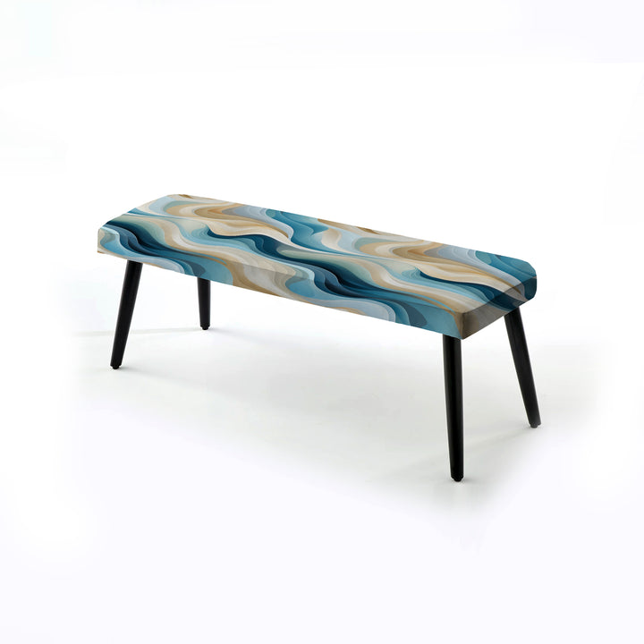 Coastal Harmony - Upholstered Accent Bench