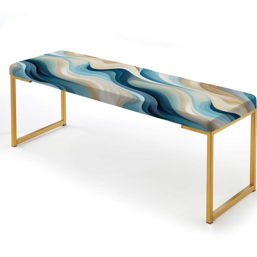 Coastal Harmony - Upholstered Accent Bench