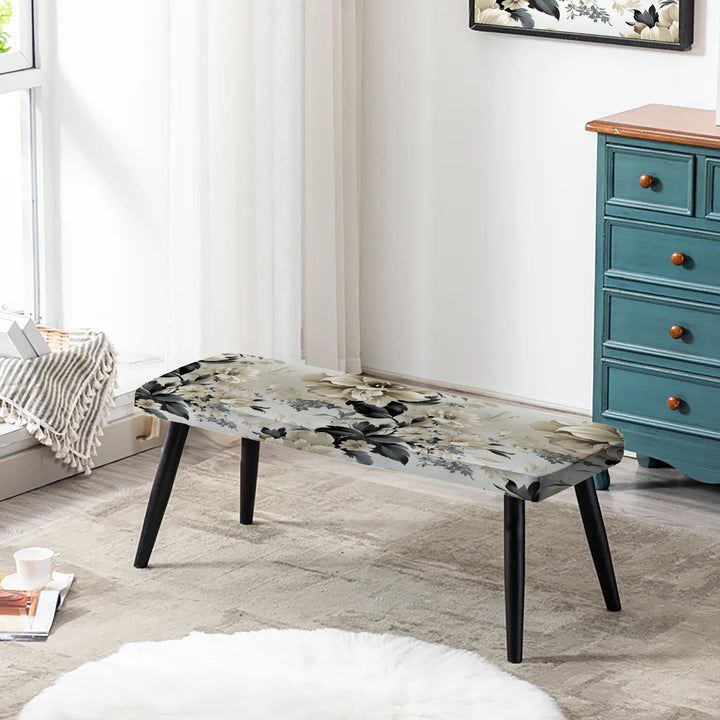 Urban Victorian Chic Victorian Pattern - Upholstered Accent Bench