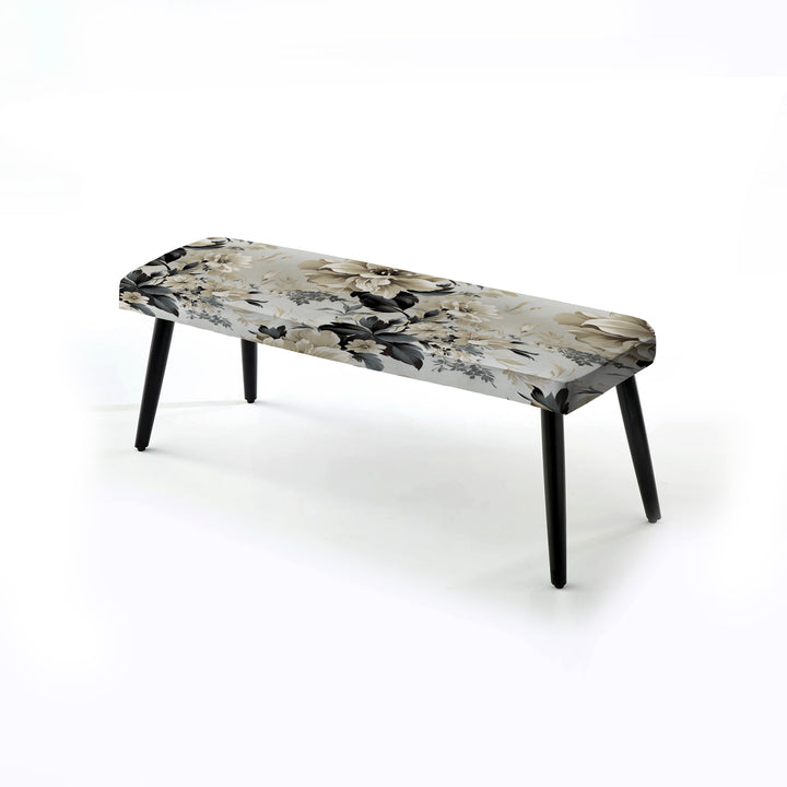 Urban Victorian Chic Victorian Pattern - Upholstered Accent Bench