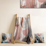 Abstract Marble Throw Blanket - Whispers Of Marble V