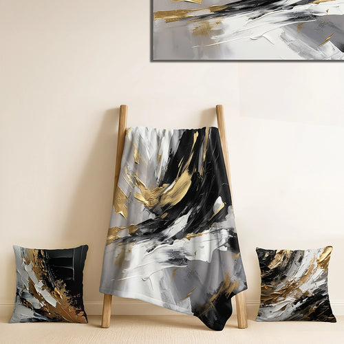 Abstract Throw Blanket - Mystery Awakening III