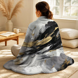 Abstract Throw Blanket - Mystery Awakening III