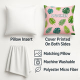 Modern Decorative Blanket Set - Abstract Landscape Of Mountains Moon and Tree I