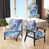 Berendien Marble Upholstered Slipper Chair Velvet