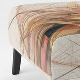 Minimalist Gold and Beige - Modern Arm Chair