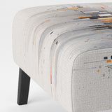 Grey Symmetrical Meets - Modern Arm Chair