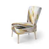 Multicolor Symmetrical Abstractions - Modern Accent Side Chair