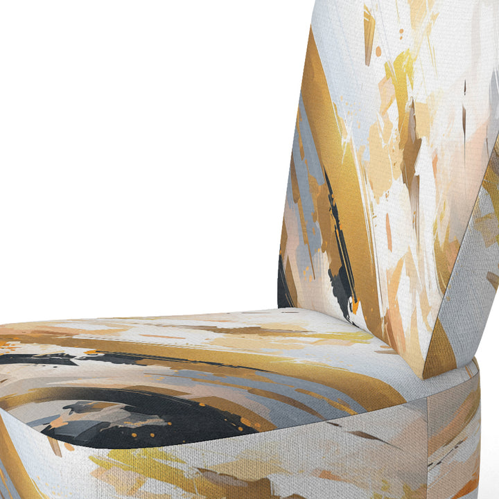 Multicolor Symmetrical Abstractions - Modern Accent Side Chair