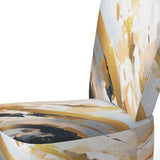 Multicolor Symmetrical Abstractions - Modern Accent Side Chair
