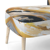 Multicolor Symmetrical Abstractions - Modern Accent Side Chair