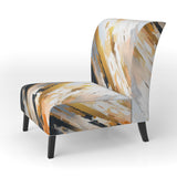 Multicolor Symmetrical Abstractions - Modern Accent Side Chair