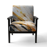 Multicolor Symmetrical Abstractions - Modern Accent Side Chair