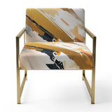 Multicolor Symmetrical Abstractions - Modern Accent Side Chair