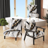 Multicolor Multifaceted Whirls - Modern Accent Side Chair