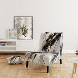 Multicolor Multifaceted Whirls - Modern Accent Side Chair