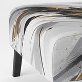 Multicolor Multifaceted Whirls - Modern Accent Side Chair