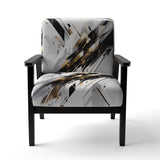Multicolor Multifaceted Whirls - Modern Accent Side Chair