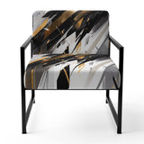 Multicolor Multifaceted Whirls - Modern Accent Side Chair