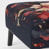 Beige Red Harmony In Chaos - Traditional Arm Chair