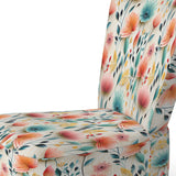 Botanical Pastel Color Flowers Composition - Bohemian Arm Chair