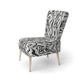Minimalist Sophistication - Modern Accent Slipper Chair