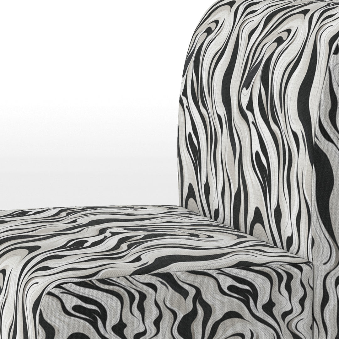 Minimalist Sophistication - Modern Accent Slipper Chair