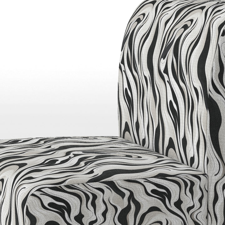 Minimalist Sophistication - Modern Accent Slipper Chair