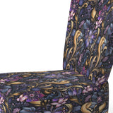 Romantic Blue And Purple Paisleys - Cottage Accent Side Chair
